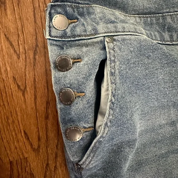 Lane Bryant ankle straight-leg denim overalls new with tags! - Picture 3 of 11